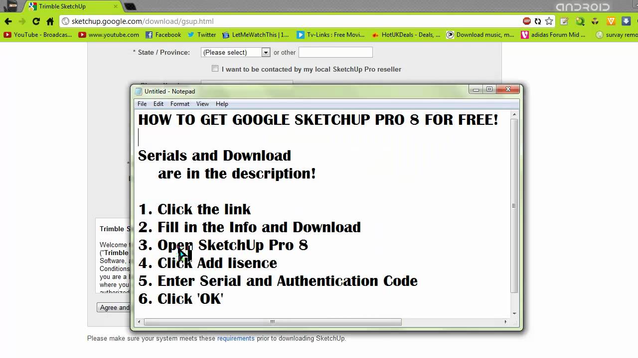 Google sketchup pro 8 free download full version for mac free