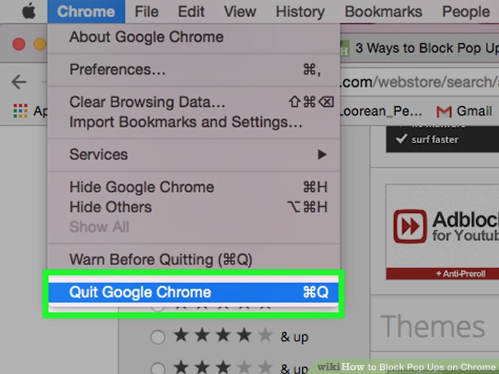 Disable pop up in chrome for mac download